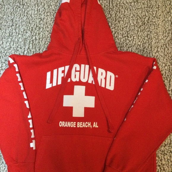 Lifeguard Sweatshirt/Hoodie $25 OBO - Picture 3 of 7